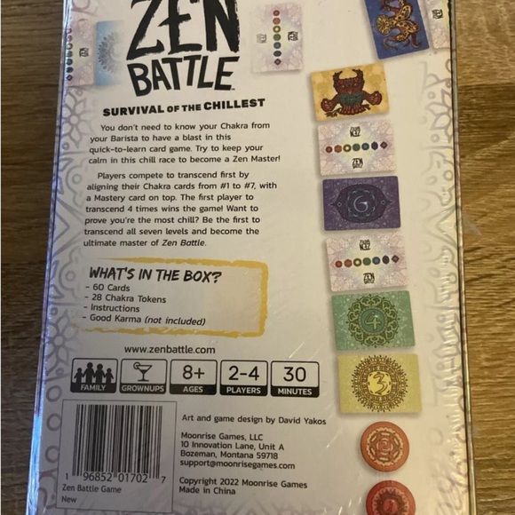Zen Battle Game-new/sealed - Picture 2 of 3